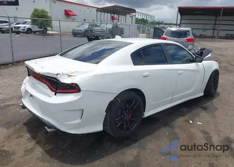 2023 Dodge Charger Scat Pack из США, поврежденный, VIN 2C3CDXGJ7PH531876